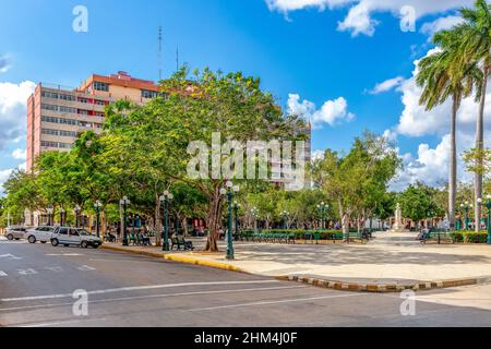 Parque Jose Marti in Ciego de Avila, Kuba Stockfoto