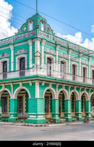 Eklektische Architektur in Ciego de Avila, Kuba Stockfoto