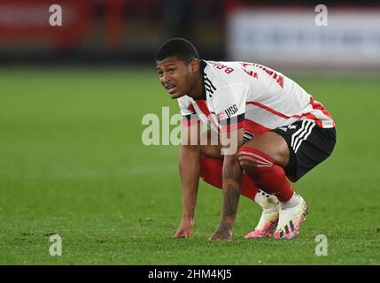 Aktenfoto vom 24-04-2021 von Rhian Brewster. Sheffield United-Manager Paul Heckingbottom hat bestätigt, dass Stürmer Rhian Brewster in dieser Saison wahrscheinlich nicht wieder spielen wird. Ausgabedatum: Montag, 7. Februar 2022. Stockfoto