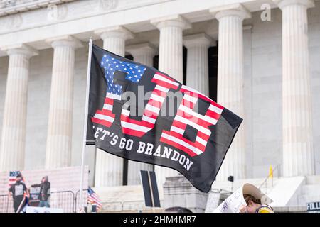 Let's Go Brandon Flag Stockfoto