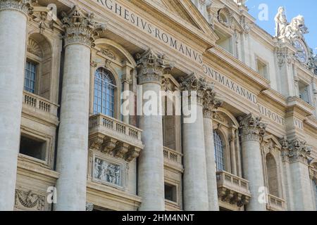 Den Petersdom. Stockfoto