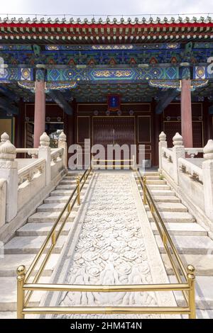 Peking jeder Kaisertempel - Jingde Tür Stockfoto