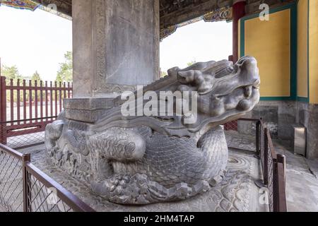 Peking jeder Kaiser Tempel Pavillon Stockfoto