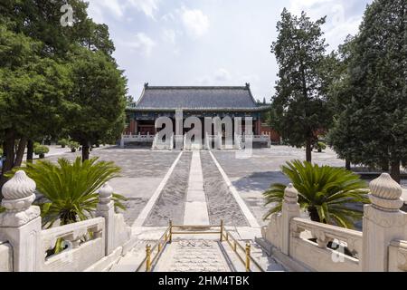 Peking jeder Kaisertempel - Jingde Tür Stockfoto