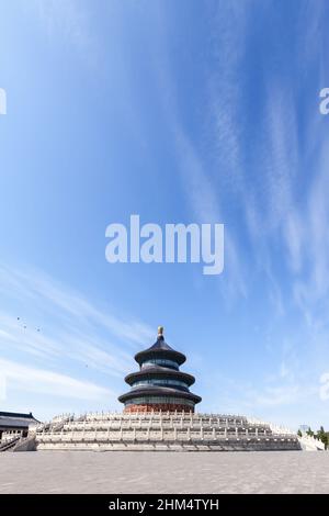 Qiniandian Beijing Tempel des Himmels Park Stockfoto