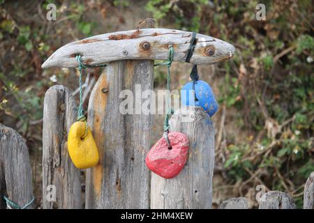 Fujian lienchiang Advection geologischer Park Stockfoto