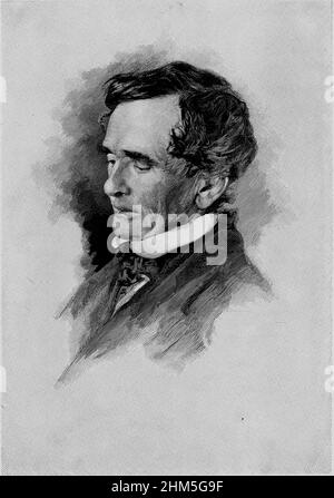 Lardner Vanuxem (1792-1848) amerikanischer Geologe Stockfoto