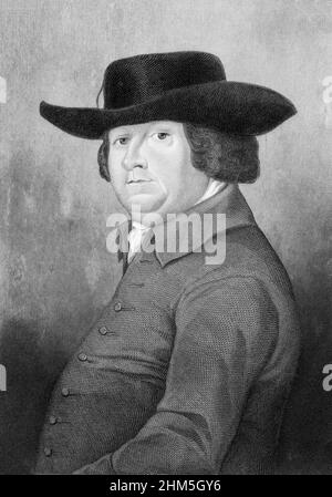 Robert Bakewell (1725-1795) englischer Landwirt Stockfoto