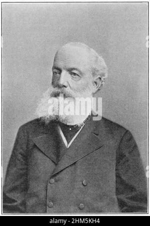 Friedrich August Kekule von Stradonitz (1829-1896), deutscher Bio-Chemiker Stockfoto