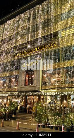 El Gaucho Argentinisches Steakhouse Soi Sukhumvit 19 Khlong Toei Nuea Bangkok Thailand Stockfoto