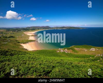 Ballymastocker Bay in Portsalon, Fanad, County Donegal, Irland auf dem Wild Atlantic Way Stockfoto