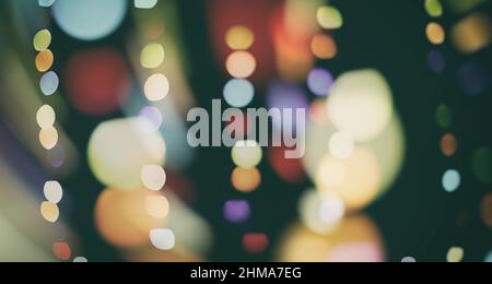 Helle Lichtpunkte abstrakte bokeh Textur Hintergrund verschwommen Stockfoto