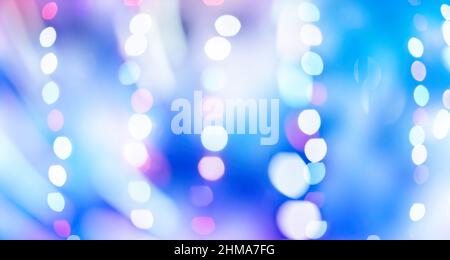 Helle Lichtpunkte abstrakte bokeh Textur Hintergrund verschwommen Stockfoto