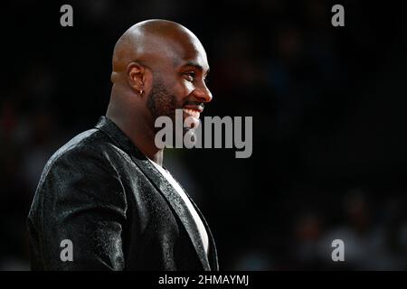 Teddy Riner während des Paris Grand Slam 2021, Judo-Events am 16. Oktober 2021 in der AccorHotels Arena in Paris, Frankreich. Foto von Victor Joly/ABACAPRESS.CO Stockfoto