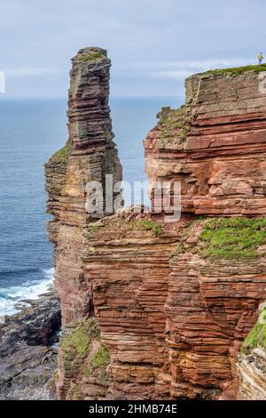 Alter Mann von Hoy aus dem Süden, Isle of Hoy, Orkney, Schottland, Großbritannien Stockfoto