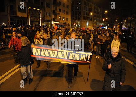 Für Grundrechte - für Grundrechte Stockfoto