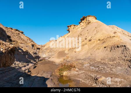 Wüste von Tabernas in der Provinz Almeria in Andalusien Stockfoto