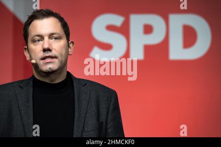 Berlin, Deutschland. 22nd Januar 2022. Lars Klingbeil, Vorsitzender der SPD. Quelle: Bernd von Jutrczenka/dpa/Archivbild/dpa/Alamy Live News Stockfoto