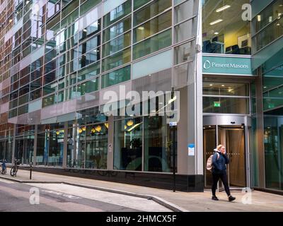 Pinsent Masons LLP International Law Firm Offices in Central London Stockfoto