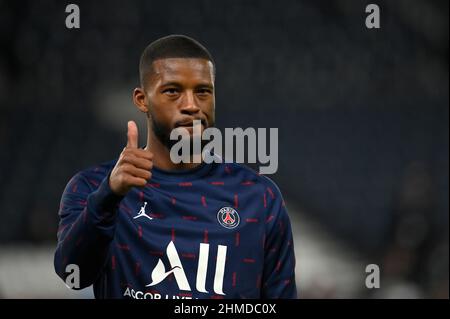 PSG - Monaco Georginio Wijnaldum während des Spiels zwischen PSG und AS Monaco im Parc des Princes, 12. Dezember 2021. Stockfoto