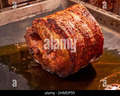 Gegrillter Braten aus dem Ofen Stockfoto
