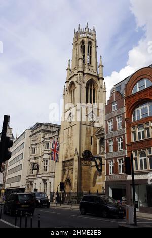 The Guild Church of St Dunstan-in-the-West, Fleet Street, London, England Stockfoto