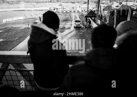 Sélection Rallye Jeunes FFSA Yacco 2022, am 6th 2022. Februar in Saint-Dié-des-Vosges, Frankreich - Foto Clément Luck / DPPI Stockfoto