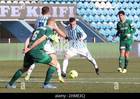 FEDERICO VIVIANI (SPAL) SPAL - PISA CAMPIONATO CALCIO SERIE B 2021-2022 Stockfoto