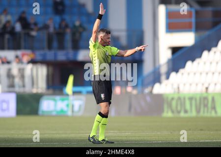 ARBITRO SPAL - BRESCIA CAMPIONATO CALCIO SERIE B 2021-2022 Stockfoto