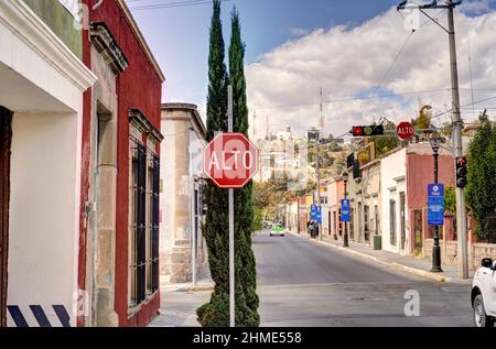 Durango Historical Center, Mexiko Stockfoto