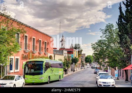 Durango Historical Center, Mexiko Stockfoto