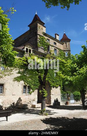 St Antoine l'Abbaye, Isère, Rhône-Alpes, Frankreich, Europa Stockfoto