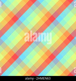 Illustration des mehrfarbigen argyle-Musters Stockfoto