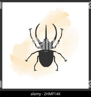 Ein modernes universelles Kunstposter. Geeignet für Grußkarten, Poster, Urlaubskarten, Corporate Cards und Einladungen. Vektorgrafik. Doodle-Stil Stock Vektor