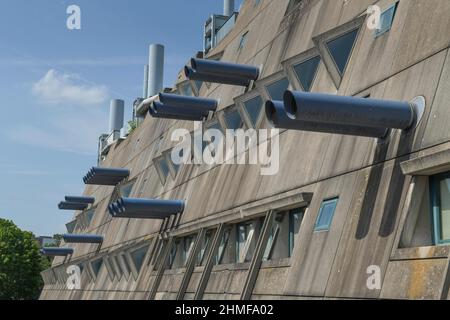 Mäuse Bunker Tierversuchslabor, FU-Berlin, Hindenburgdamm, Lichterfelde, Berlin, Deutschland Stockfoto