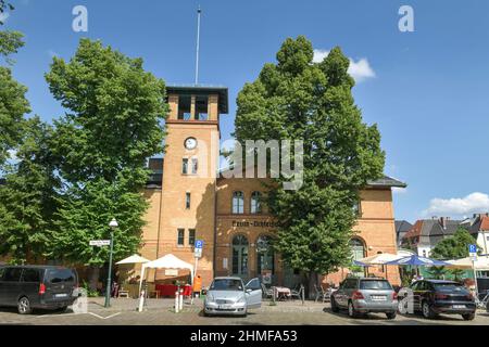 S-Bahn Station Lichterfelde West, Lichterfelde, Steglitz-Zehlendorf, Berlin, Deutschland Stockfoto