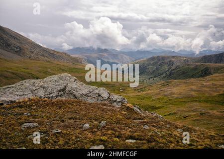 Stürmische Landschaft in der Hunter-fryingpan Wilderness Stockfoto