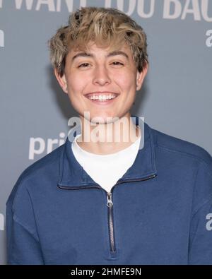 08. Februar 2022 - Los Angeles, Kalifornien - Mattie Westbrouck. Amazon Prime Videoâ €™s Los Angeles Premiere ''I Want You Back' (Kreditbild: © Billy Bennight / AdMedia über ZUMA Press Wire) Stockfoto