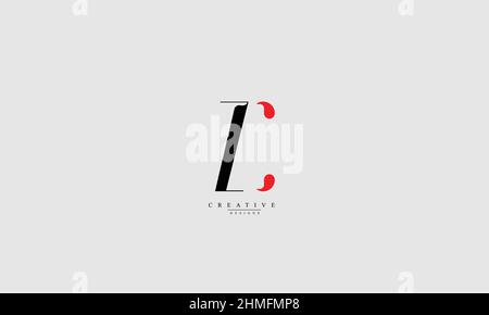 Buchstabenbuchstaben Initialen Monogramm-Logo ZC CZ C Stock Vektor