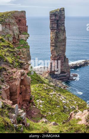 Alter Mann von Hoy aus dem Norden, Isle of Hoy, Orkney, Schottland, Großbritannien Stockfoto