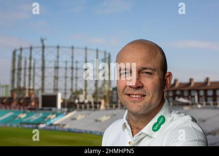 Datei-Foto vom 10-09-2019 von Jonathan Trott, der von Warwickshire zum Assistenztrainer ernannt wurde, nachdem er 2021 eine Beratungsfunktion bei den LV= Insurance County Championship-Gewinnern inne hatte. Ausgabedatum: Donnerstag, 10. Februar 2022. Stockfoto