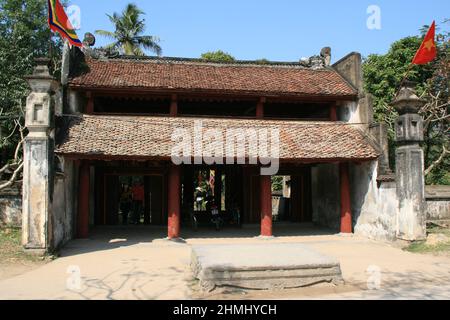 Tempel (Le Dai Hanh) in ninh binh (vietnam) Stockfoto