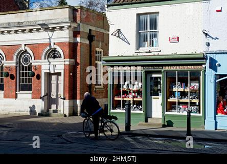 Eine anmutige Auflösung in der Marktstadt Pocklington, East Yorkshire, England Stockfoto