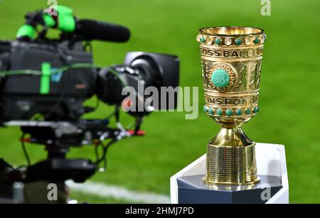 DFB Pokal, Rhein Energie Stadion Köln: 1. FC Köln gegen Hamburger SV; DFB-Pokal Stockfoto