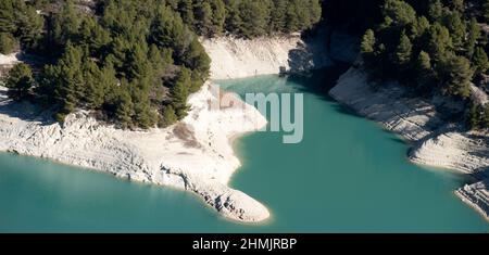 El Castell de Guadalest, Spanien Stockfoto