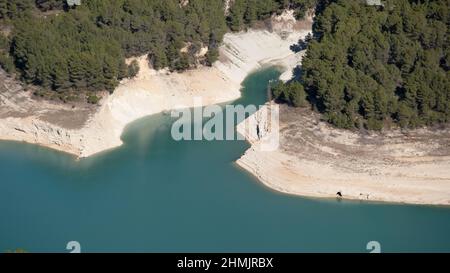 El Castell de Guadalest, Spanien Stockfoto