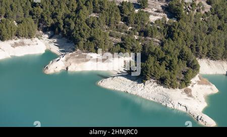 El Castell de Guadalest, Spanien Stockfoto