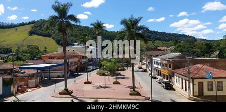 Nair B Barbosa Square, Cipotanea, Minas Gerais, Brasilien Stockfoto