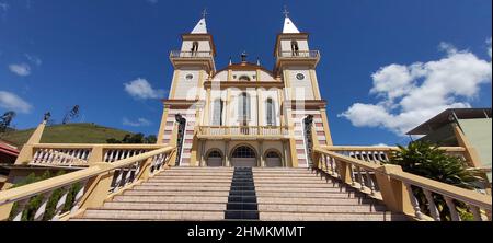 Kirche São Caetano do Xopotó, Cipotanea, Minas Gerais, Brasilien Stockfoto