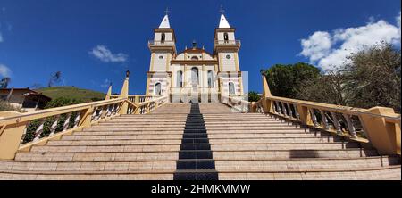 Kirche São Caetano do Xopotó, Cipotanea, Minas Gerais, Brasilien Stockfoto